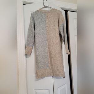 Color Block Sweater Dress